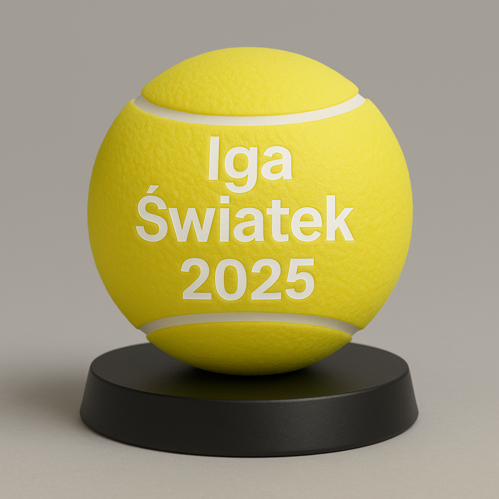 Iga Świątek triumfuje na Wimbledonie 2025 – jak upamiętnić ten historyczny moment w druku 3D?